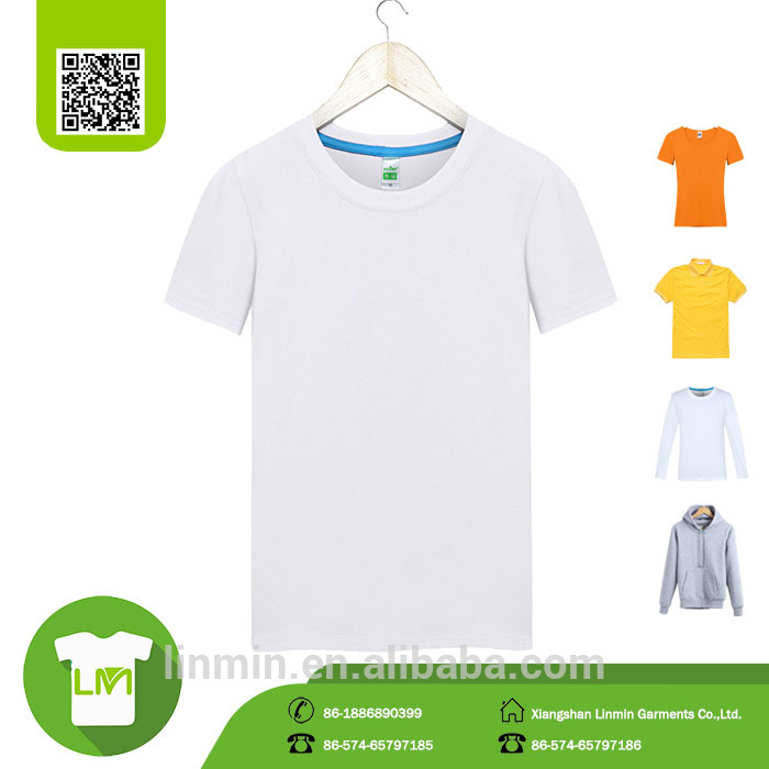 新しい綿のtシャツでバルク、oネック卸売バルク平野白いtシャツ中国-Tシャツ問屋・仕入れ・卸・卸売り