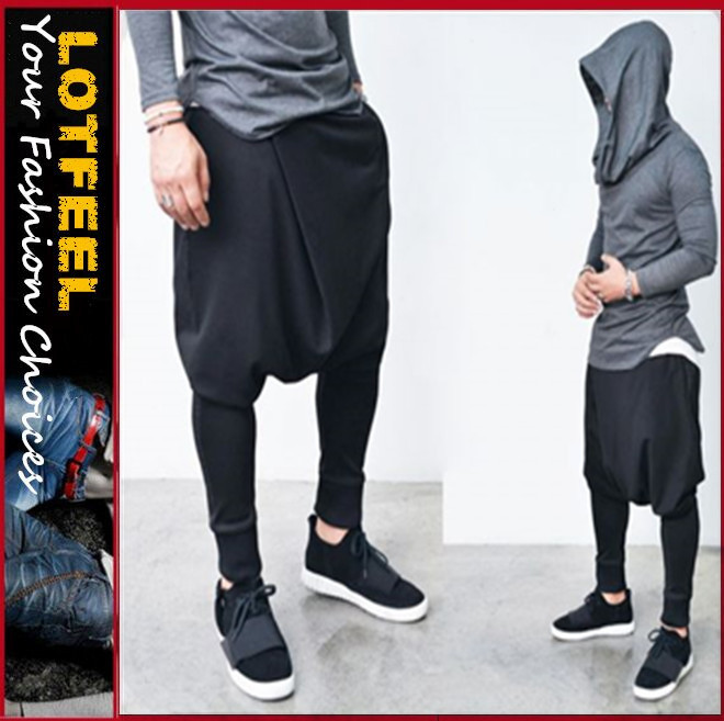 対角fleat低い股スウェットパンツをハーレムジョガー( lotg170)-ジーンズ問屋・仕入れ・卸・卸売り