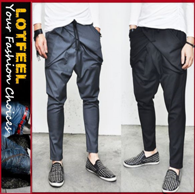 ドローコード付きバギーパンツ×包帯スラックス( lotg070)-ジーンズ問屋・仕入れ・卸・卸売り
