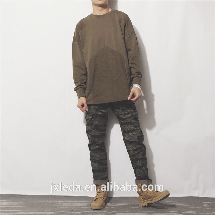 Oemのカスタム卸売空白プルオーバーパーカー男性中国製-トレーナー、パーカー問屋・仕入れ・卸・卸売り