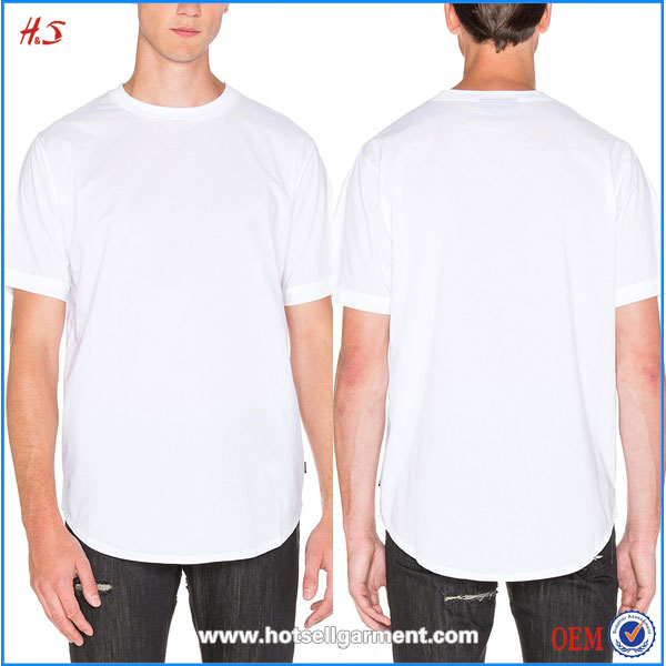 プロのサプライヤー白t- シャツラベルなしの丸みを帯びた曲線状ヘンティー100％コットンのtシャツ男性用-Tシャツ問屋・仕入れ・卸・卸売り