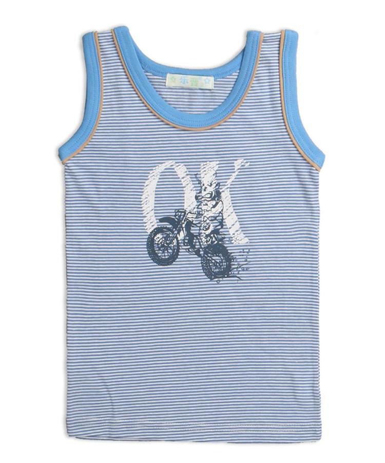 子供男の子プリント夏ベストで綿-キッズ服　ベスト問屋・仕入れ・卸・卸売り