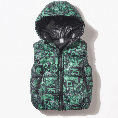 ファッションデザインホットスタイルtbx3006ジッパーファッションの子供のベストのパターンが印刷された-キッズ服　ベスト問屋・仕入れ・卸・卸売り