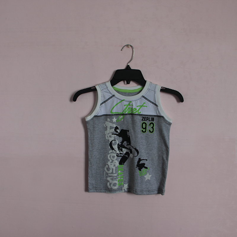 2015夏の子供服男の子新しいスタイルスプライスベストコートプリントベスト02-キッズ服　ベスト問屋・仕入れ・卸・卸売り