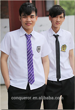 中学校の男子生徒の制服シャツユニフォーム-スーツ、タキシード問屋・仕入れ・卸・卸売り