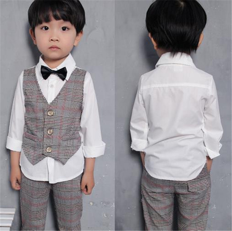 ファッションスタイル春韓国スタイル男の子学童スーツシングルブレスト男の子セット2ピース-スーツ、タキシード問屋・仕入れ・卸・卸売り