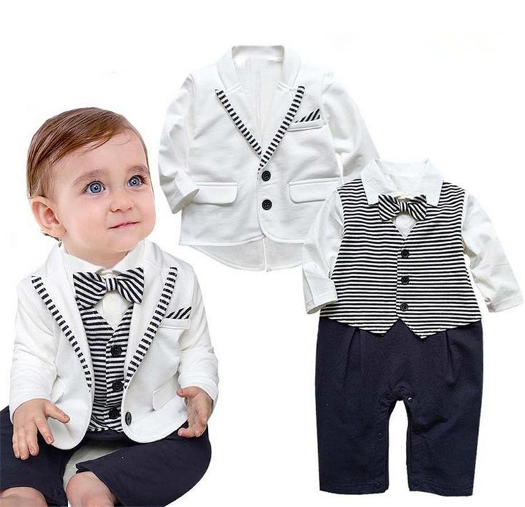 スーパー品質コットンベビー男の子スーツ秋スタイル赤ちゃん男の子セット2ピースの卸売-スーツ、タキシード問屋・仕入れ・卸・卸売り