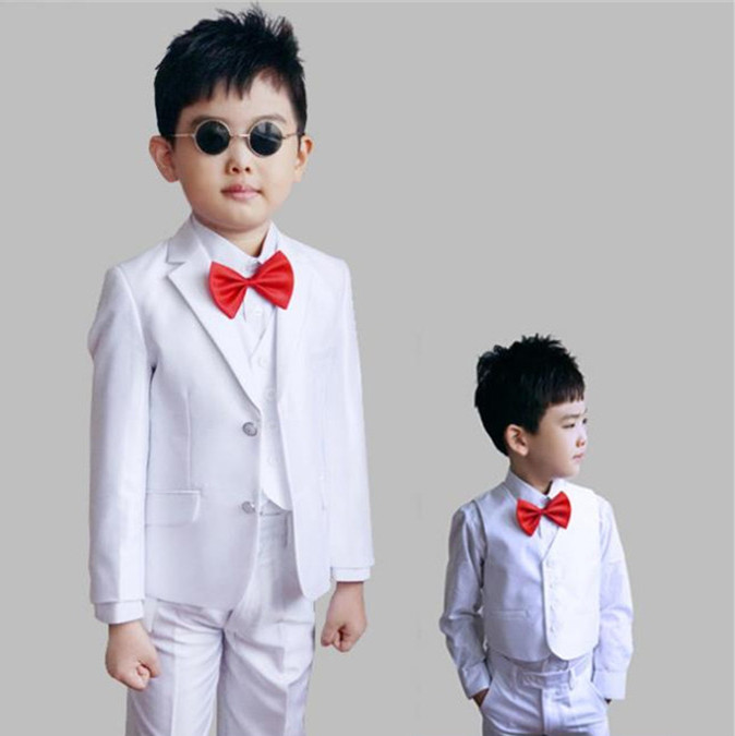 ハンサムな男の子学童セット韓国スタイルパーティーの花の男の子のスーツの卸売-スーツ、タキシード問屋・仕入れ・卸・卸売り