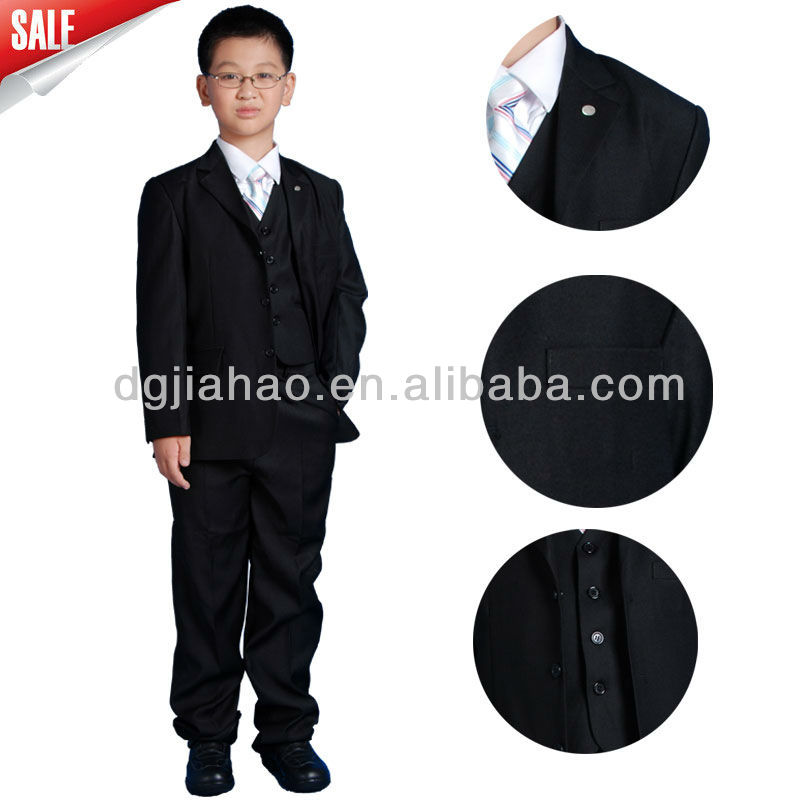 純粋な黒2013tr/灰色の男の子タキシードパーティーや結婚式のため-スーツ、タキシード問屋・仕入れ・卸・卸売り