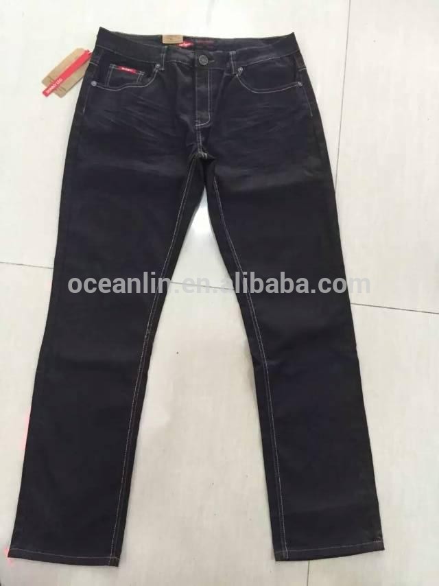 最新のファッション2015快適なメンズジーンズ株濃い色のジーンズ-キッズ服　ジーンズ問屋・仕入れ・卸・卸売り