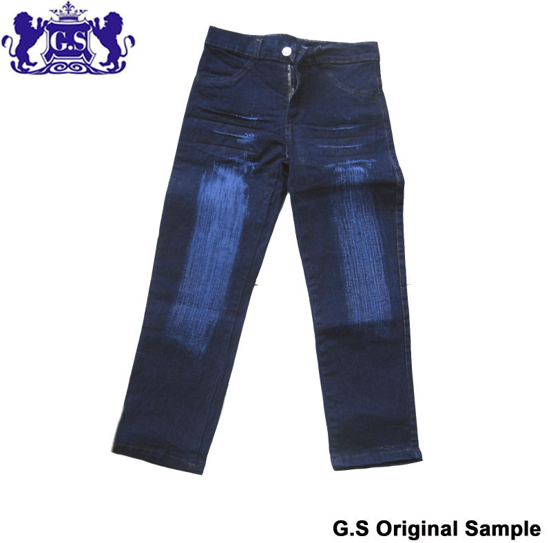 新しい方法100%年綿の男の子のジーンズ、男の子のpant.childrenの動悸、赤ん坊sets#GS1212202の-キッズ服　ジーンズ問屋・仕入れ・卸・卸売り