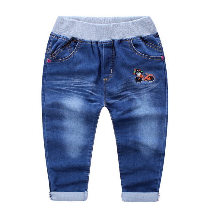 自転車デザイン新しいデザインジーンズ男の子用キッズ-キッズ服　ジーンズ問屋・仕入れ・卸・卸売り