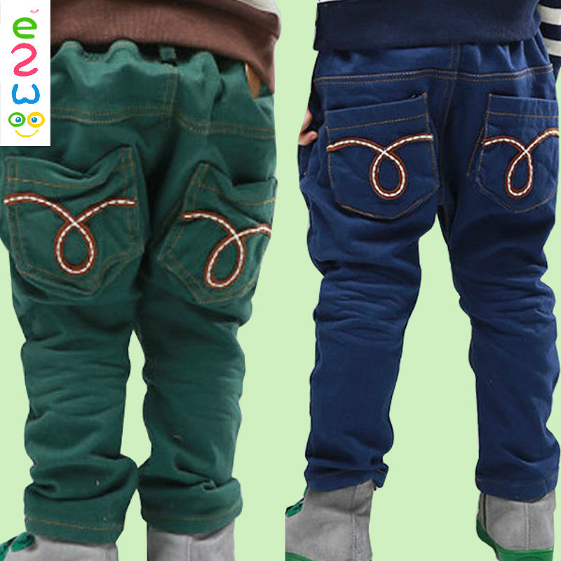 最新の卸売男の子子供プッシュアップジーンズデニムジーンズパンツに中国-キッズ服　ジーンズ問屋・仕入れ・卸・卸売り