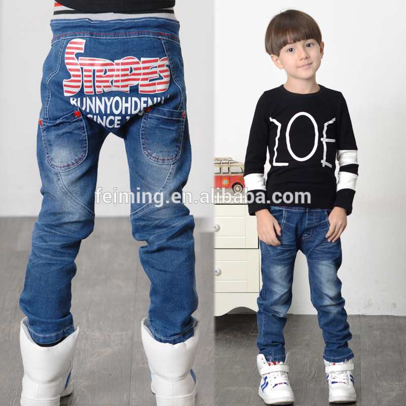 新製品2015赤ん坊の衣類の卸売子供のジーンズのモデル。-キッズ服　ジーンズ問屋・仕入れ・卸・卸売り