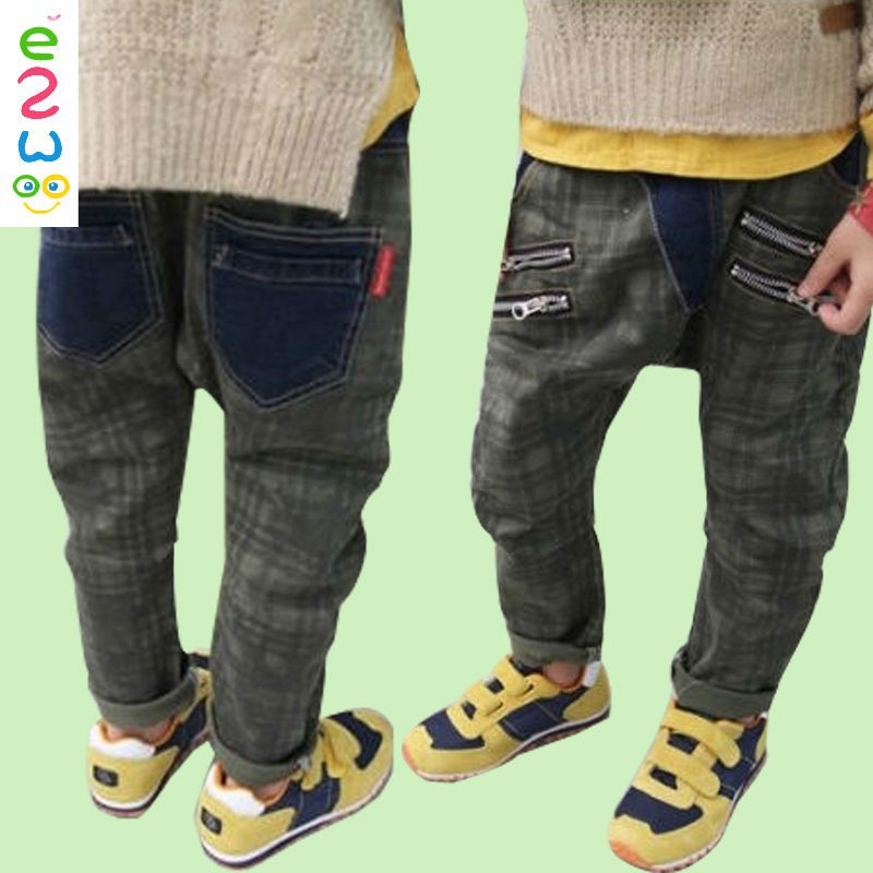 2016ファッション男の子ハーレムパンツスリムカジュアル着用ジーンズ輸入中国商品-キッズ服　ジーンズ問屋・仕入れ・卸・卸売り