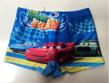夏nwtキッズ少年漫画車水着、2-6 t子供水泳トランク素敵なショートパンツ-キッズ服　半ズボン問屋・仕入れ・卸・卸売り