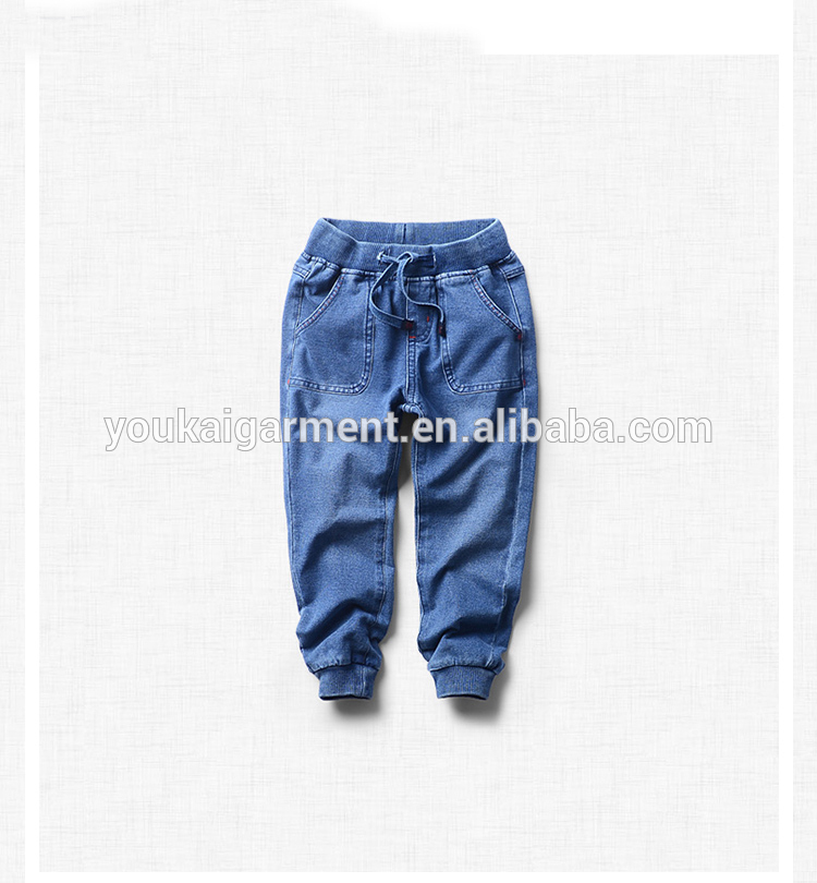 工場リトル男の子最新デザインデニムジーンズ子供キッズ長いジーンズパンツ-キッズ服　ジーンズ問屋・仕入れ・卸・卸売り