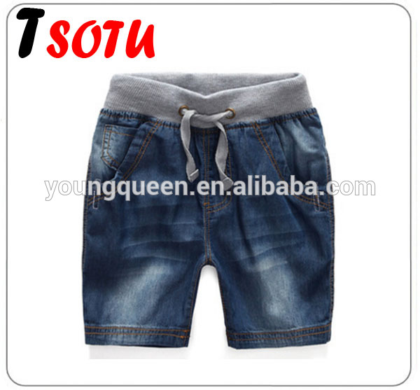 ET7 2016夏男の子ジーンズショーツ卸売価格子供服-キッズ服　ジーンズ問屋・仕入れ・卸・卸売り