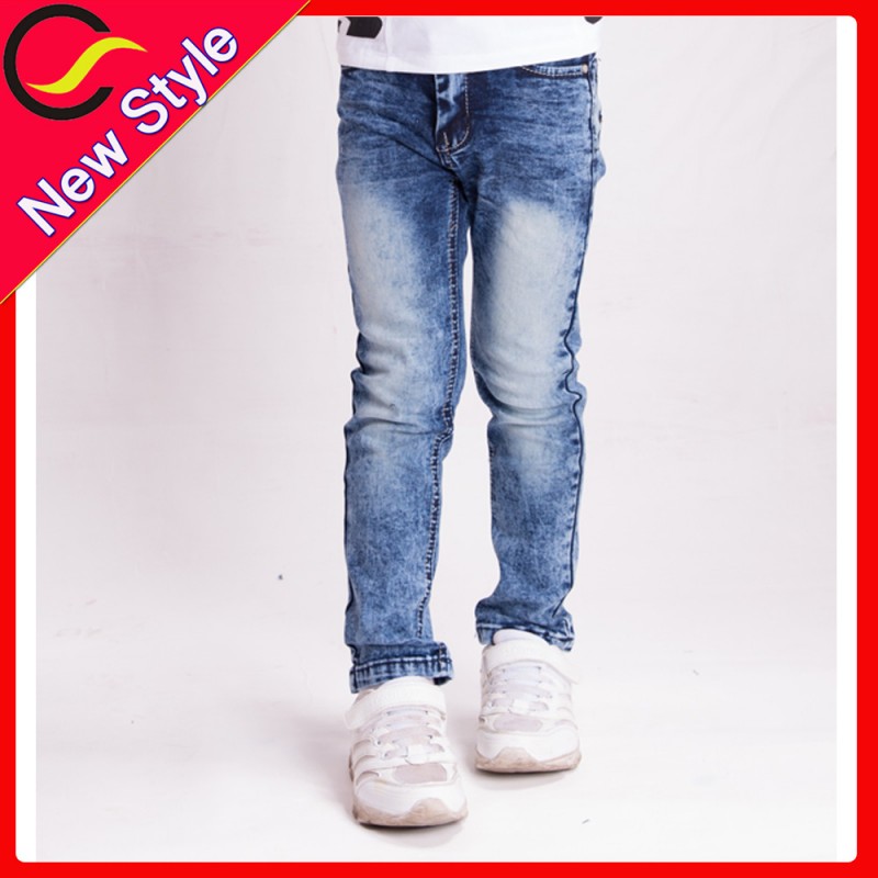 の子どもたちの最新の男の子のためのファンシージーンズ-キッズ服　ジーンズ問屋・仕入れ・卸・卸売り