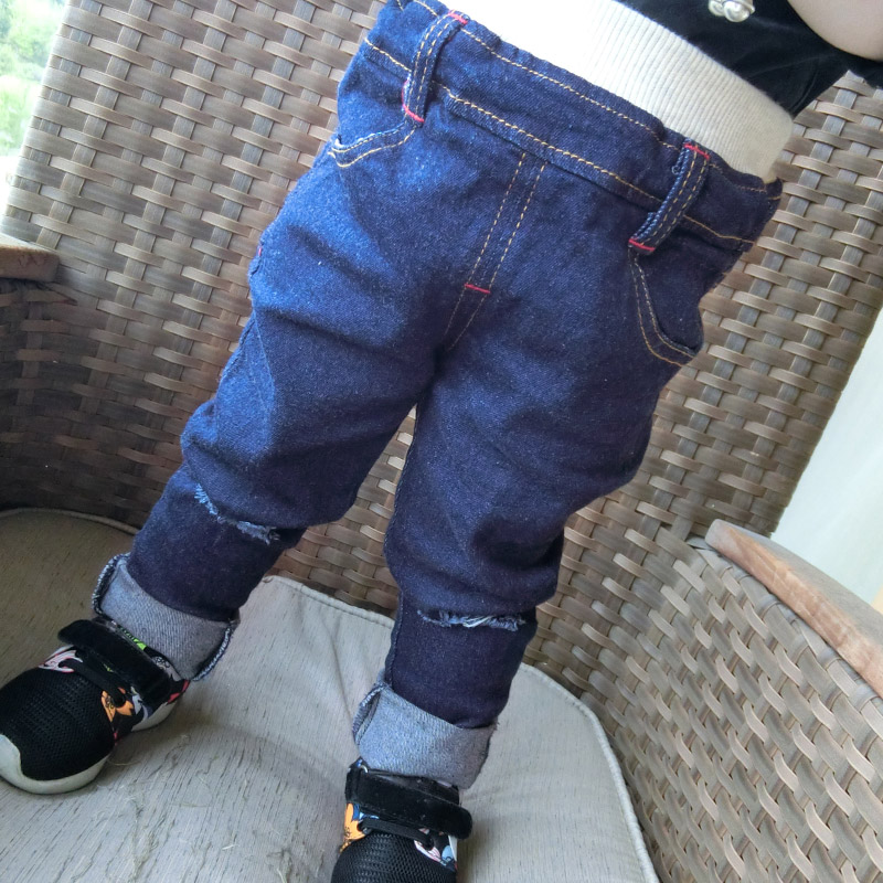 春の最新トレンドデザイン緩い在庫ロットだぶだぶのズボンのジーンズ男の子-キッズ服　ジーンズ問屋・仕入れ・卸・卸売り