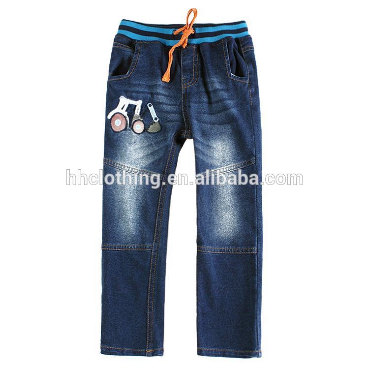 2-6y( b5702) 卸売良い価格新星の子供の摩耗カウボーイデニムジーンズ赤ちゃんの男の子の冬のズボンのズボン-キッズ服　ジーンズ問屋・仕入れ・卸・卸売り
