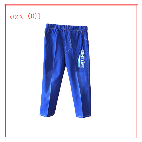 Ozx001男の子服子供デニムジーンズパンツ-キッズ服　ジーンズ問屋・仕入れ・卸・卸売り