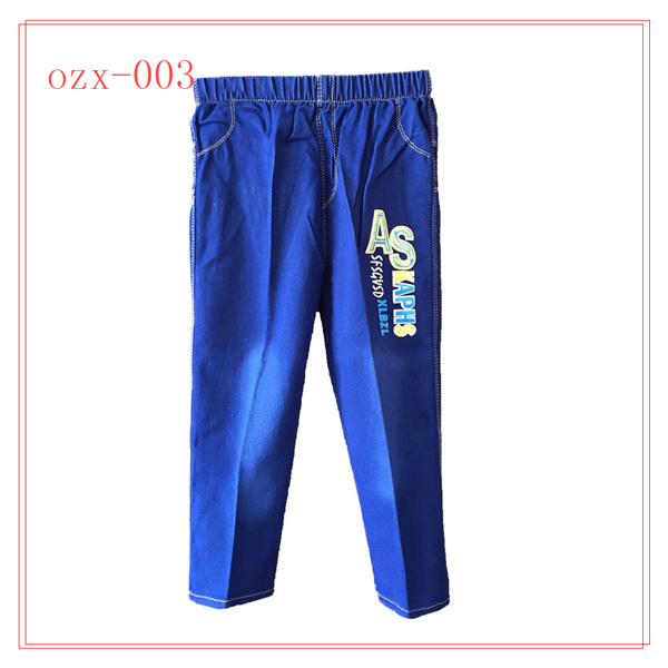 Ozx003デニムジーンズパンツ服男の子用-キッズ服　ジーンズ問屋・仕入れ・卸・卸売り