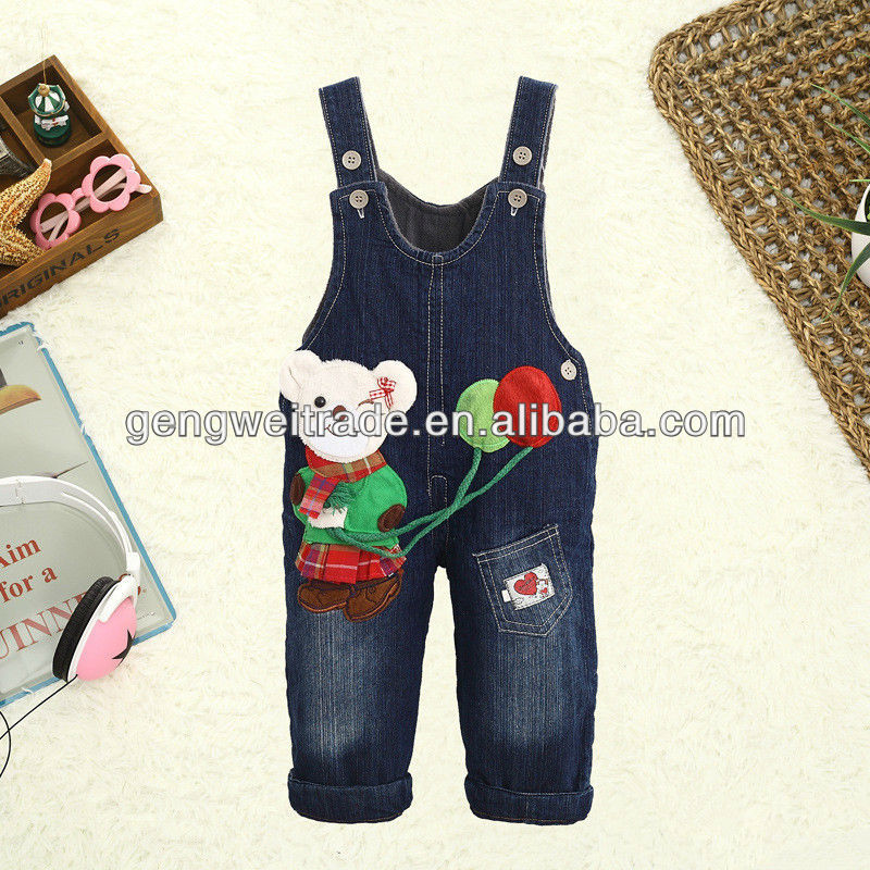 秋のズボン韓国で様々なデザインの男の子のジーンズ-キッズ服　ジーンズ問屋・仕入れ・卸・卸売り