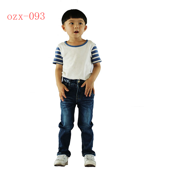Ozx 093キッズボーイズファッションジーンズパンツデザイン-キッズ服　ジーンズ問屋・仕入れ・卸・卸売り