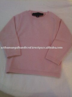 子供のカシミヤラウンドネックのセーター-キッズ服　セーター問屋・仕入れ・卸・卸売り