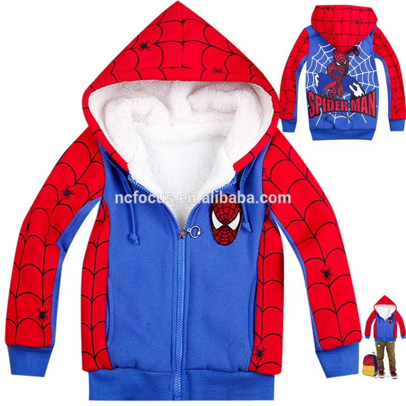 漫画印刷中国の衣料品メーカー厚手コットンパーカーフルプリントでキッズパーカー-キッズ服　パーカー、スウェットシャツ問屋・仕入れ・卸・卸売り