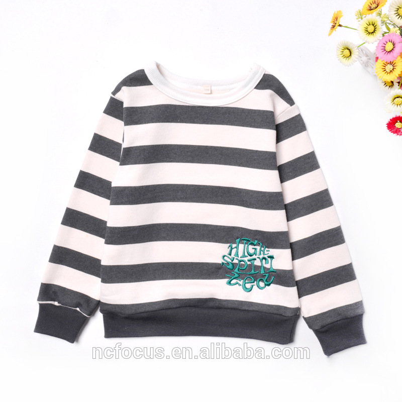 高品質和風ストライプキッズ パーカー用男の子服-キッズ服　パーカー、スウェットシャツ問屋・仕入れ・卸・卸売り
