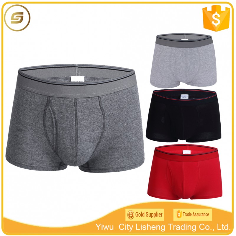 6色m-3xl 95%綿5%スパンデックス安いメンズ下着ボクサーであなた自身のロゴ-ブリーフ、ボクサーパンツ問屋・仕入れ・卸・卸売り