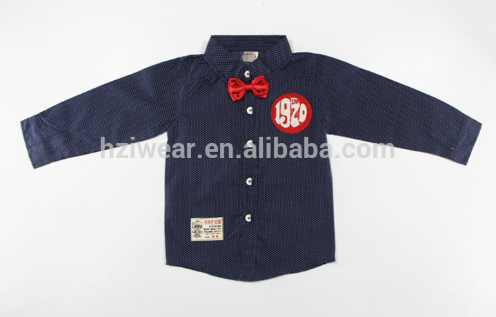 2016新しいデザイン男の子のシャツ/綿100%印刷シャツ-キッズ服　シャツ、トップス問屋・仕入れ・卸・卸売り