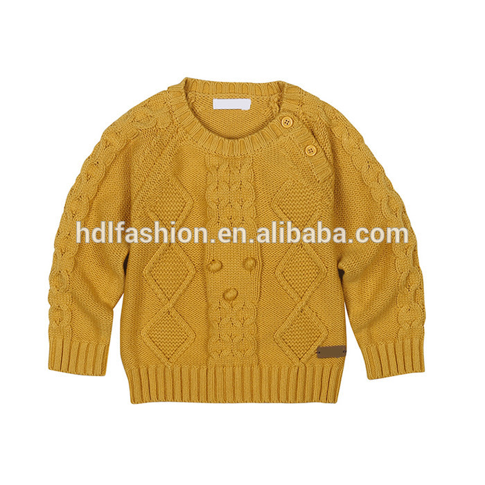 子供綿生地最新デザインoemニット2016-キッズ服　セーター問屋・仕入れ・卸・卸売り