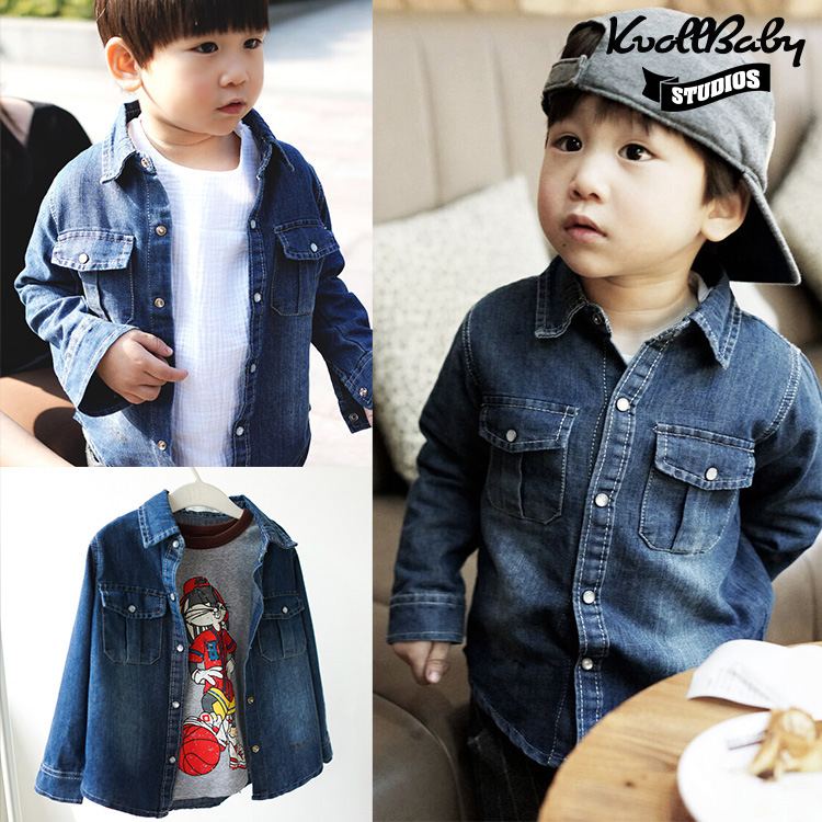 2016新しいチャイルズジーンズジャケット-キッズ服　ジャケット問屋・仕入れ・卸・卸売り
