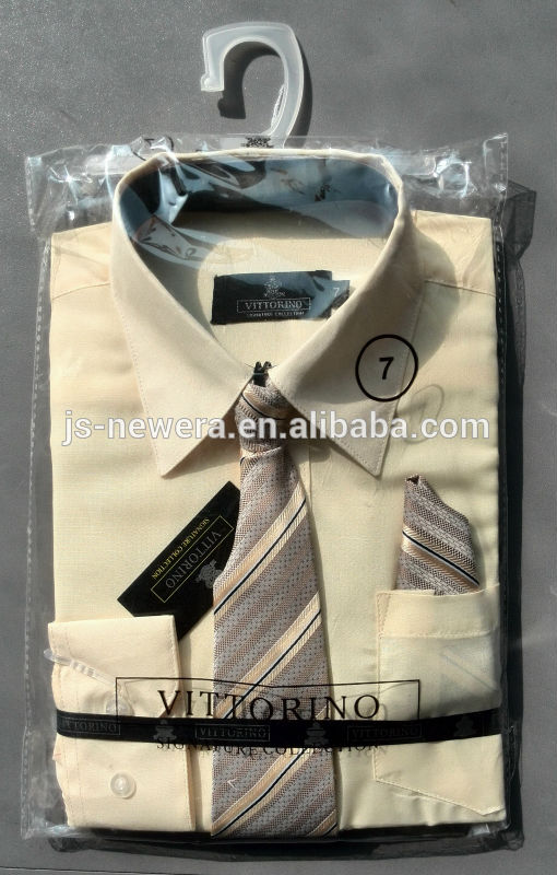の子供のシャツ・ネクタイ付きハンカチ包装、 少年のシャツ、 学校制服-キッズ服　シャツ、トップス問屋・仕入れ・卸・卸売り
