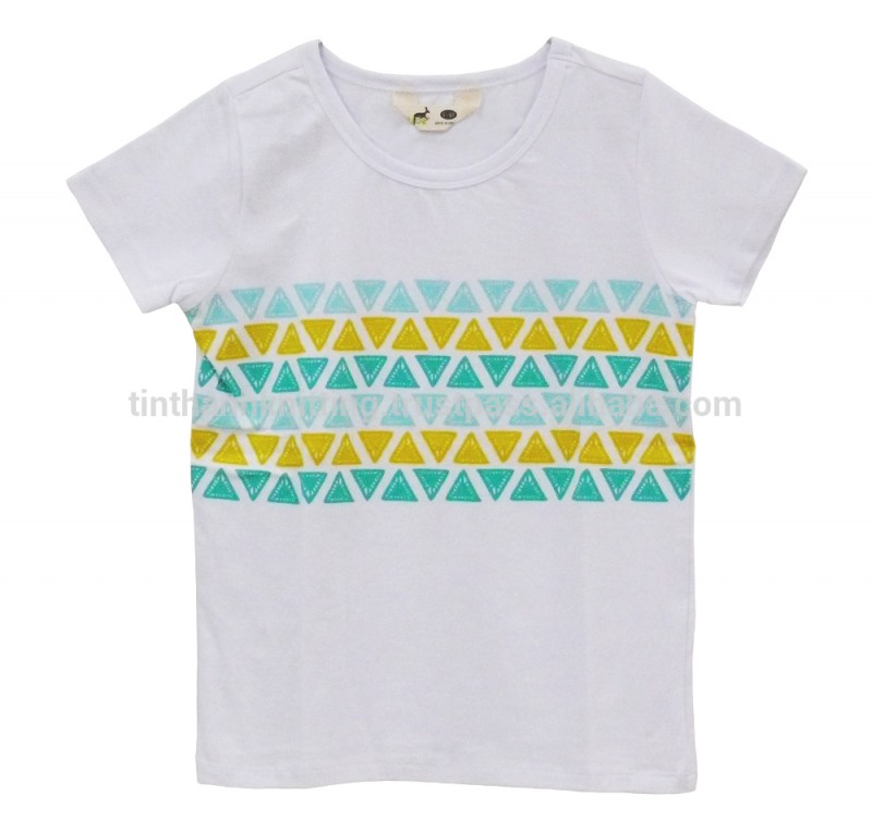 の子供ラウンドネックのtシャツをプリント- to-tb-02/15.03-キッズ服　シャツ、トップス問屋・仕入れ・卸・卸売り