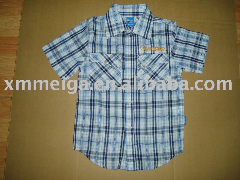 男の子のワイシャツ-キッズ服　シャツ、トップス問屋・仕入れ・卸・卸売り