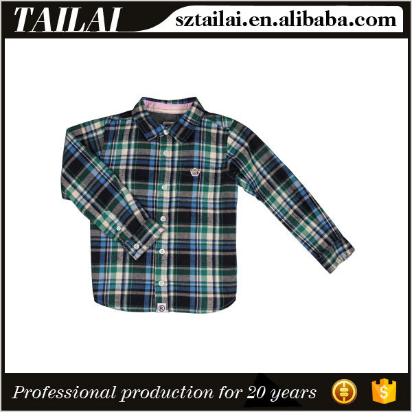 服サプライヤー長袖カジュアル子供服2016-キッズ服　シャツ、トップス問屋・仕入れ・卸・卸売り