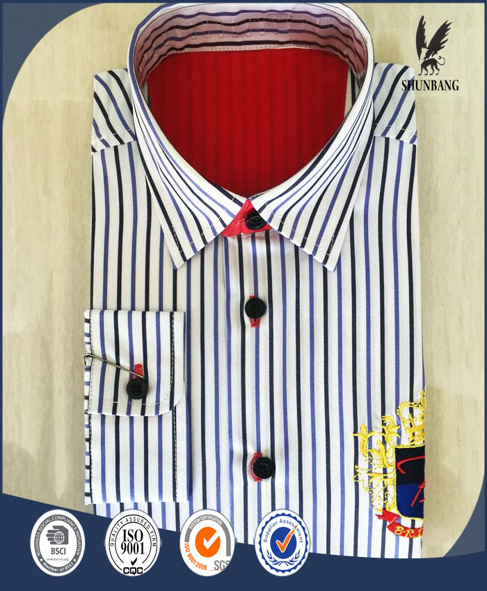 カスタム印刷とテクニクスキッズシャツ刺繍-キッズ服　シャツ、トップス問屋・仕入れ・卸・卸売り