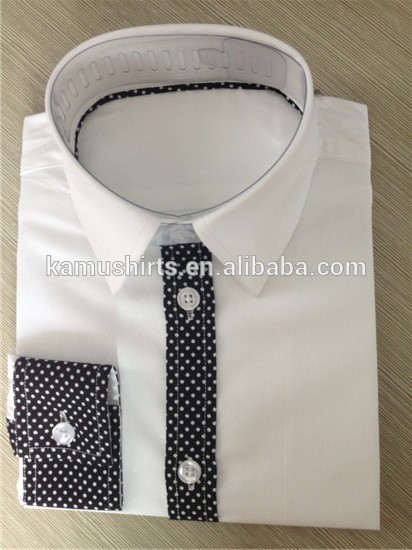 White shirts for man boys shirts long sleeve shirt for kids children shirts-キッズ服　シャツ、トップス問屋・仕入れ・卸・卸売り