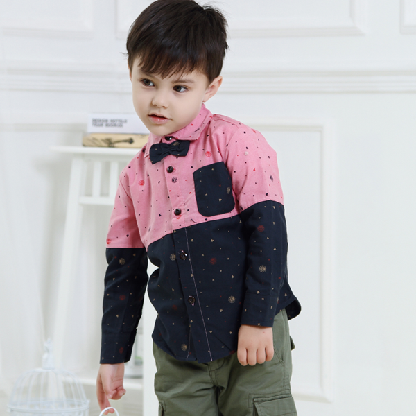 綿のtシャツ卸売シャツms61775cキッズ男の子シャツシャツ-キッズ服　シャツ、トップス問屋・仕入れ・卸・卸売り
