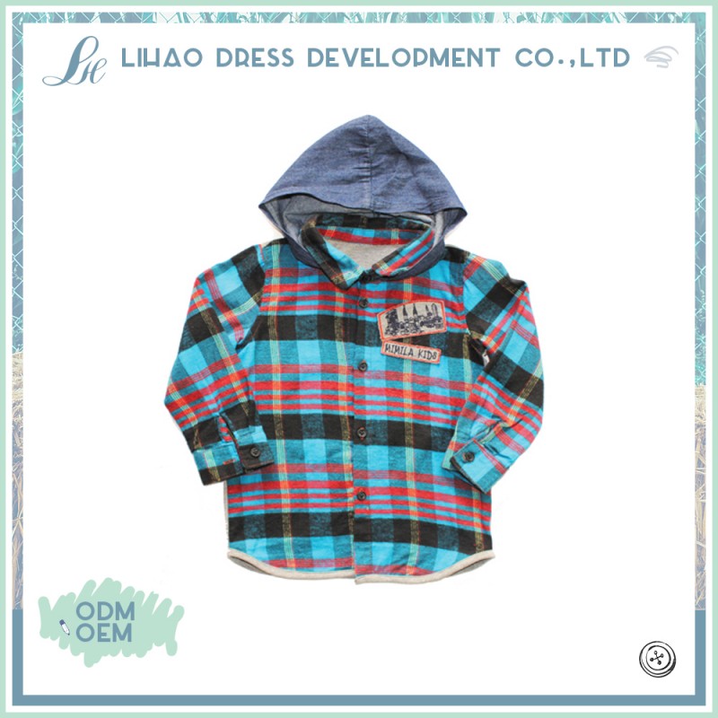 2016夏の新しいスタイルのファッション熱い販売男の子パーカーシャツ-キッズ服　シャツ、トップス問屋・仕入れ・卸・卸売り