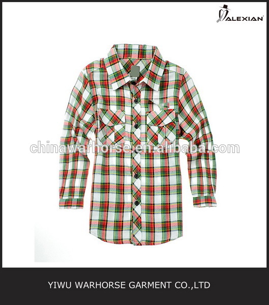男の子チェックシャツ-キッズ服　シャツ、トップス問屋・仕入れ・卸・卸売り
