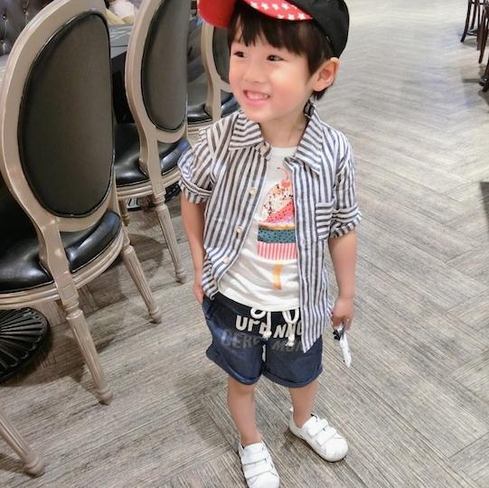 2016秋子供男の子シャツ用子供服ロングスリーブ-キッズ服　シャツ、トップス問屋・仕入れ・卸・卸売り