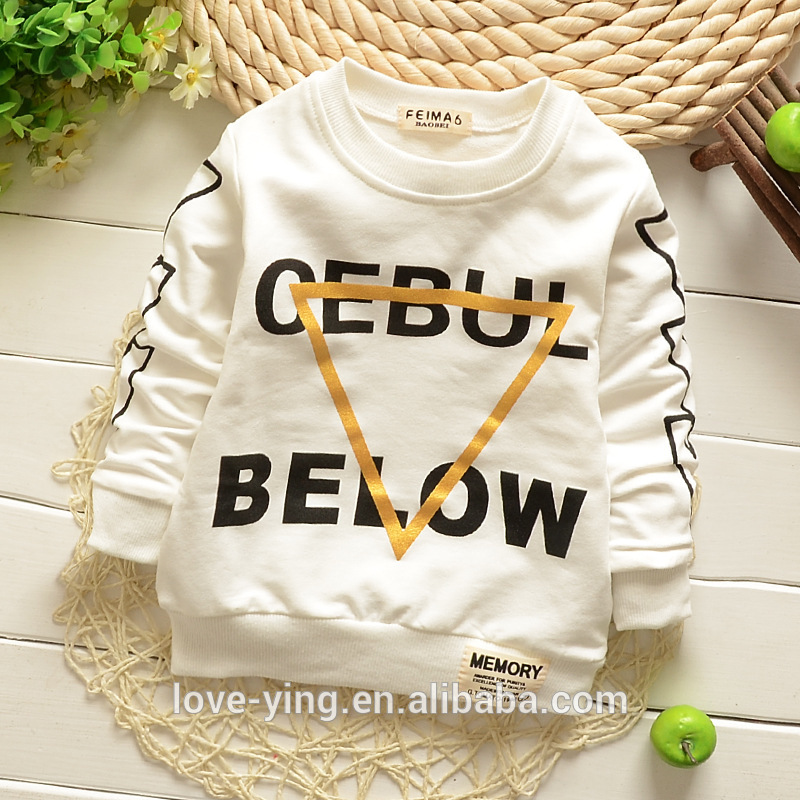 2016最新のデザイン子供衣服カスタム綿印刷男の子tシャツ卸売-キッズ服　シャツ、トップス問屋・仕入れ・卸・卸売り