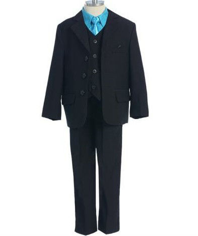 ファッションの赤ん坊の男の子の結婚式のスーツ当事者訴訟52015ルワークシャツ-キッズ服　セット問屋・仕入れ・卸・卸売り