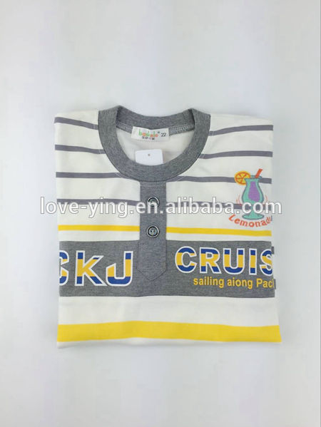 2016 hotsaleの子供服カスタム男の子トップデザイン綿oネックtシャツ男の子長袖tシャツ卸売-キッズ服　シャツ、トップス問屋・仕入れ・卸・卸売り