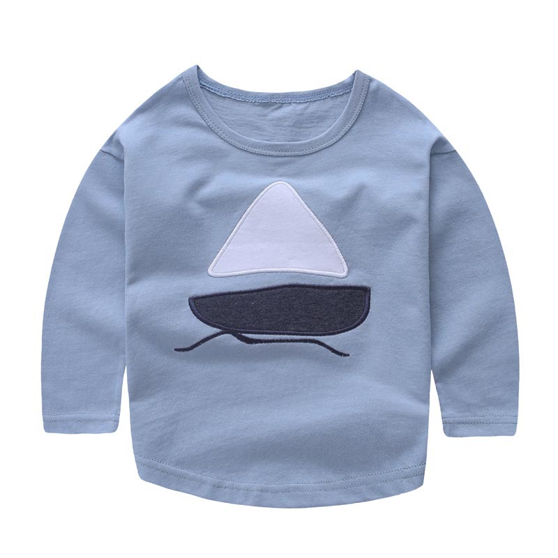 YE2336新しいスタイル柔らかい綿スポーツカジュアル男の子トップスtシャツ-キッズ服　シャツ、トップス問屋・仕入れ・卸・卸売り